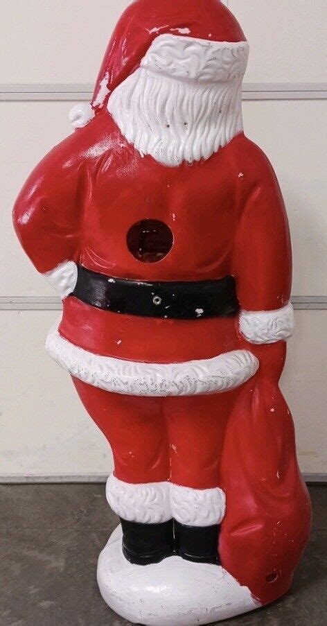 santa blow mold|60 inch blow mold santa.